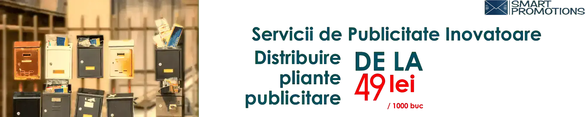 Distribuție materiale promoționale și design creativ - Slide 1